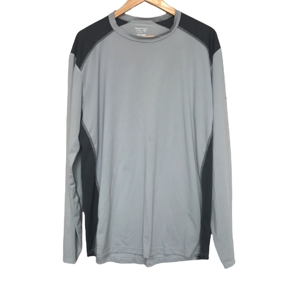 MOUNTAIN hardwear men’s long sleeve athletic shirt XL gray